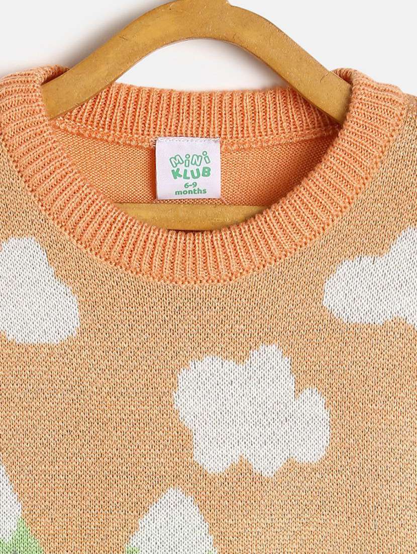 orange acrylic regular sweater - 21192509 -  Standard Image - 2