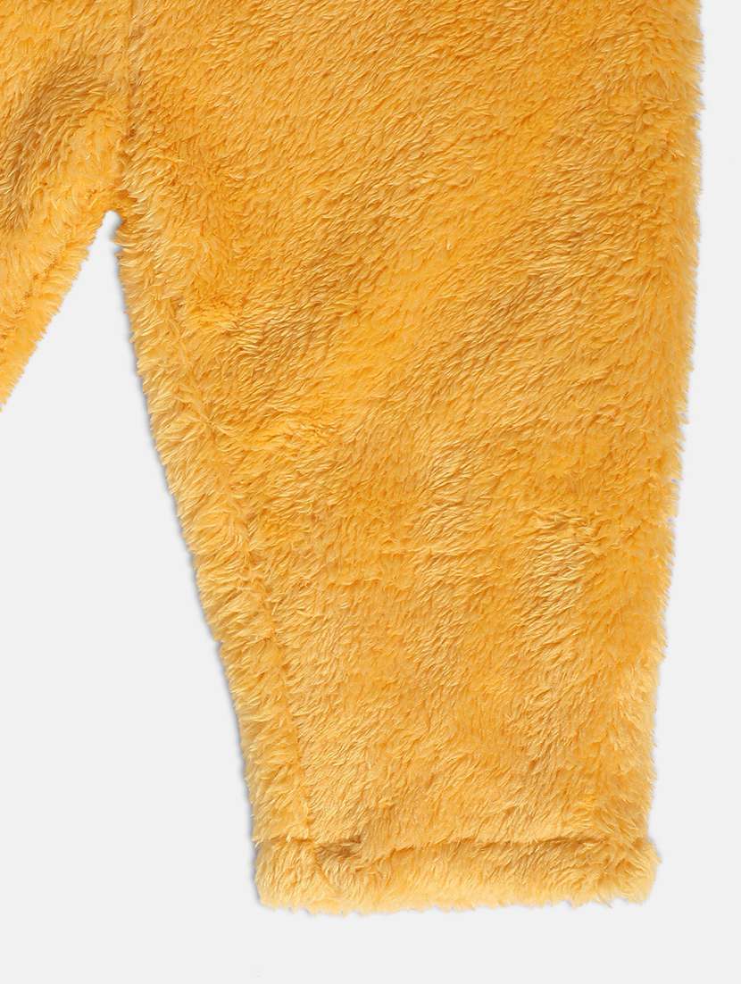 yellow cotton blend casual trouser - 21192842 - Standard Image - 2