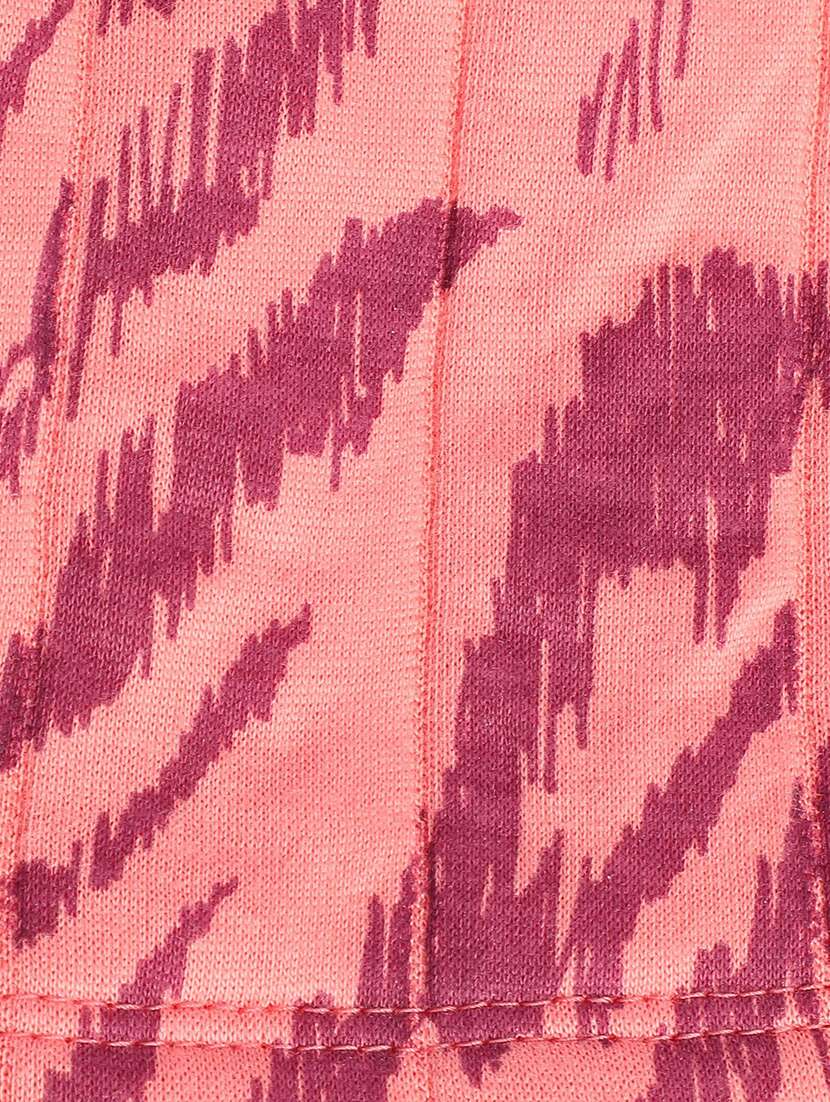 pink cotton blend casual trouser - 21192843 - Standard Image - 2
