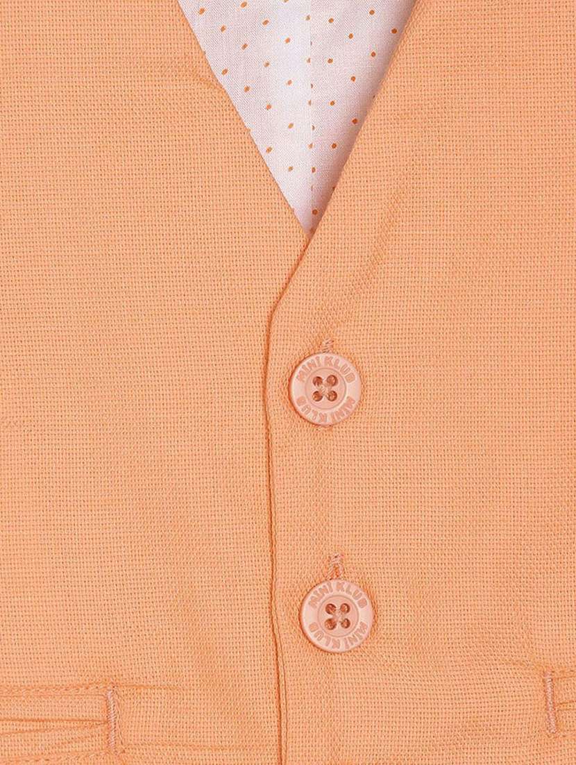 orange cotton waistcoats jackets & coat - 21193456 - Standard Image - 2