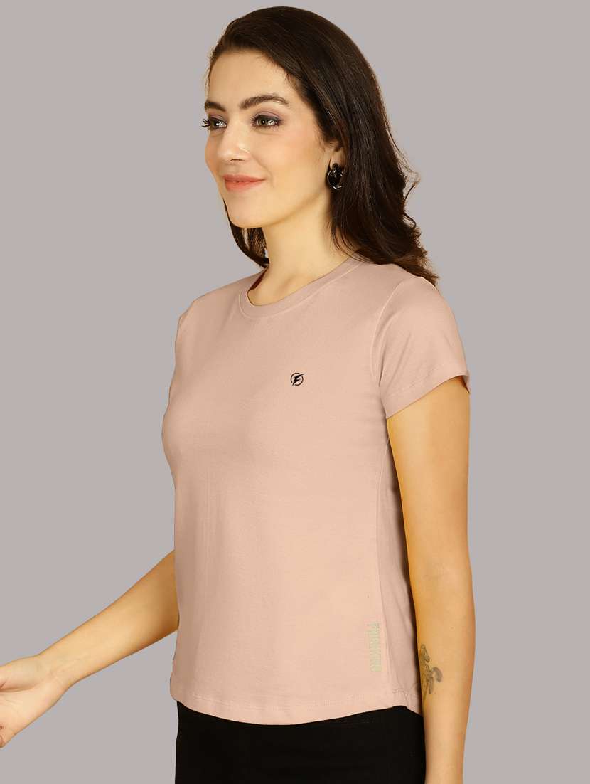 coral cotton regular tshirt - 21193557 - Standard Image - 2
