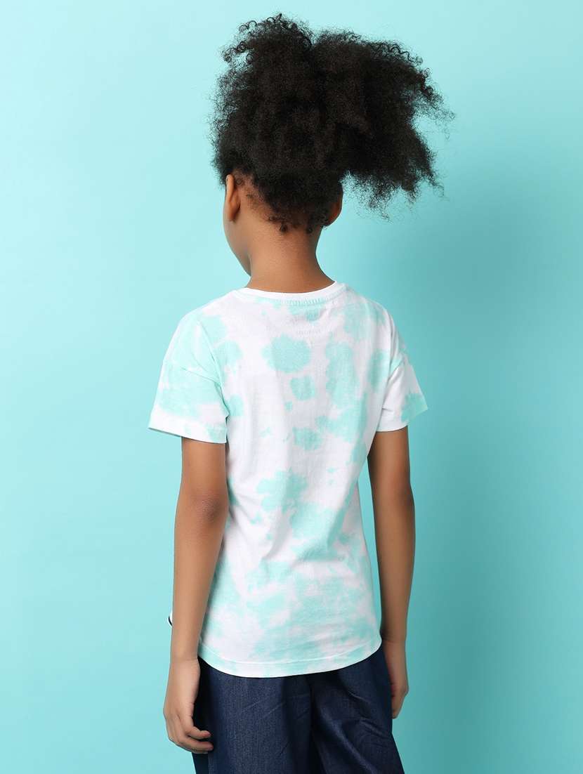 girls printed short sleeve tee - 21194937 -  Standard Image - 2