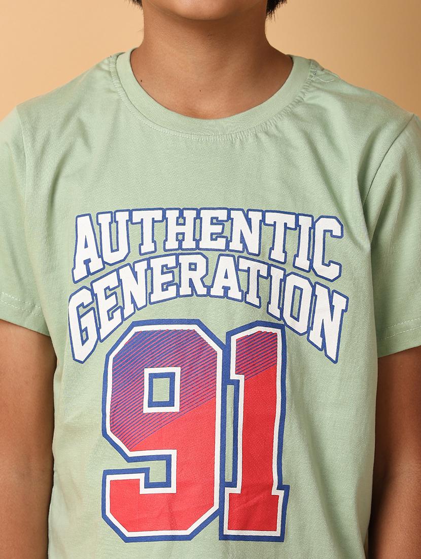 light green cotton single jersey tshirt - 21194946 - Standard Image - 7
