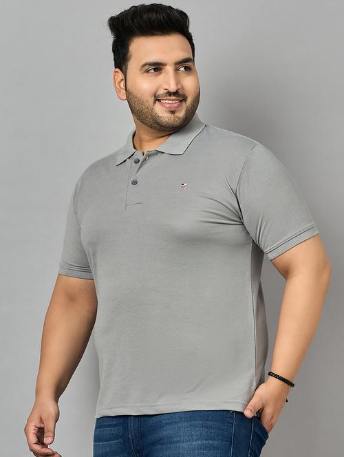 men solid cotton polo t-shirt - 21217512 - Standard Image - 0