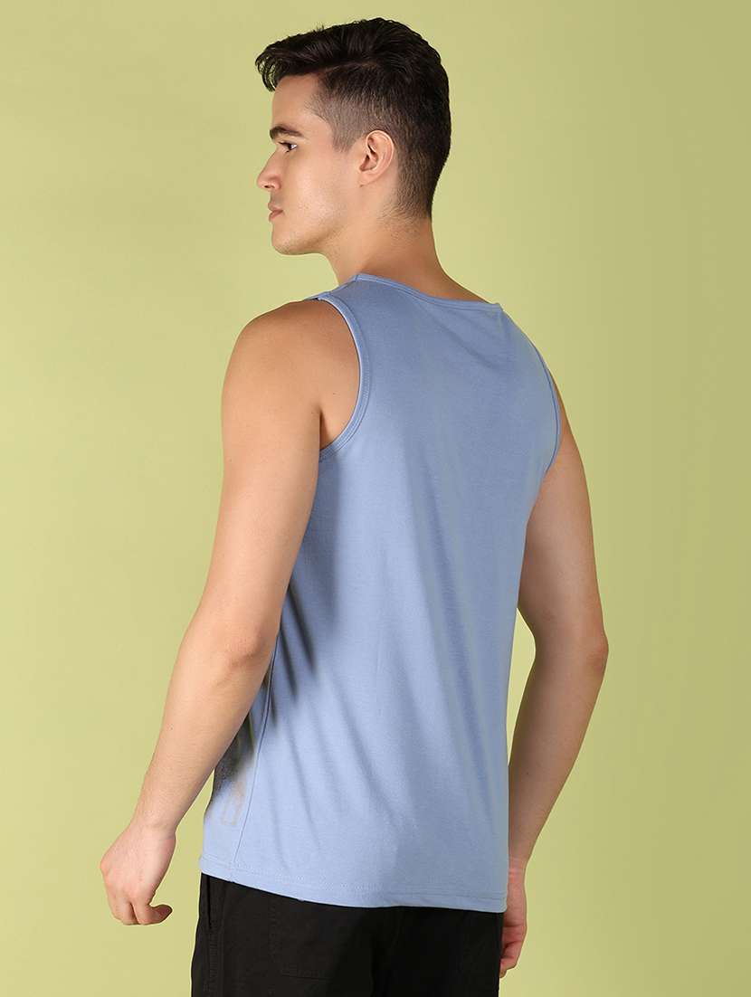 men round neck front print t-shirt - 21220923 -  Standard Image - 2