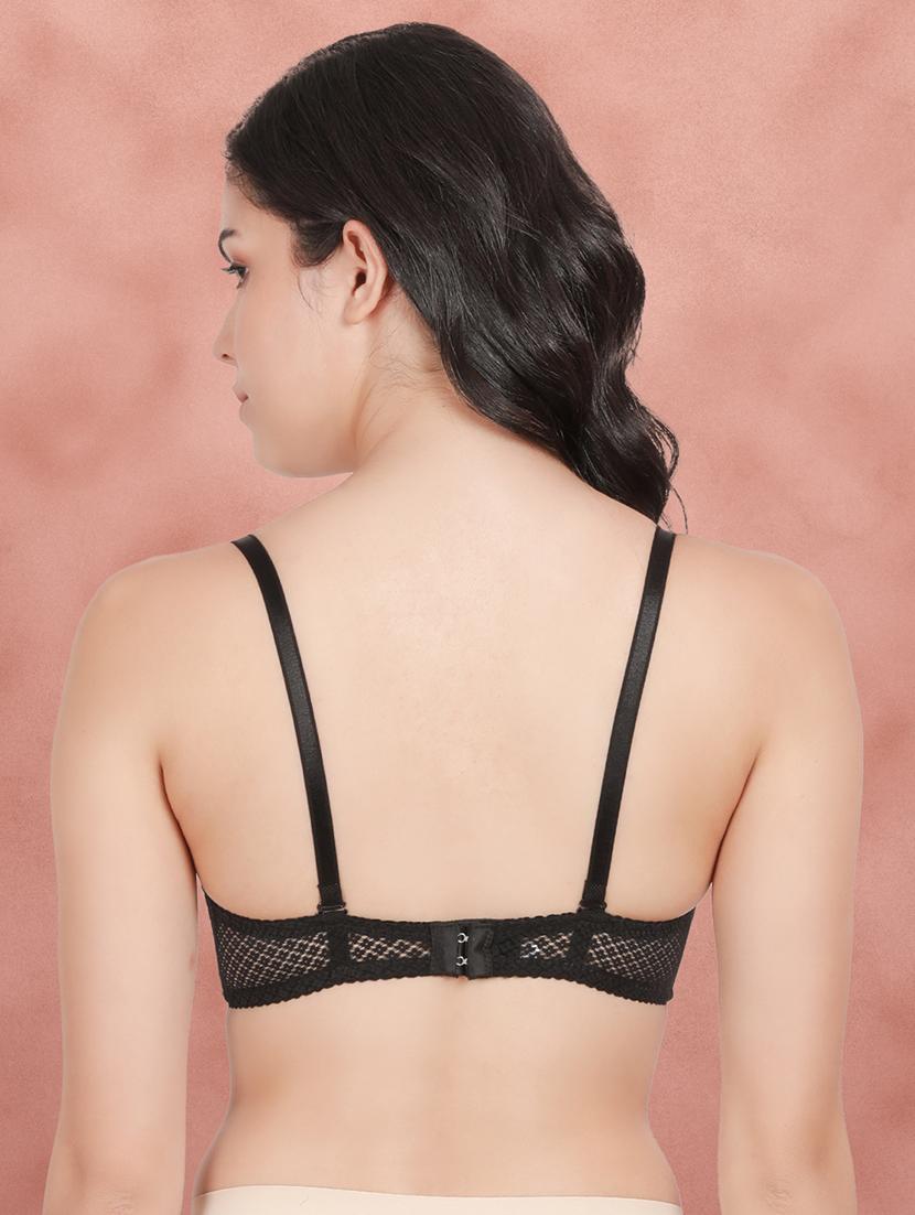 black lace balconette bra - 21221102 - Standard Image - 2