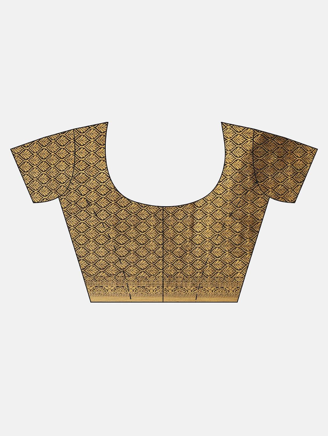 women self design banarasi saree with blouse - 21221256 - Standard Image - 2