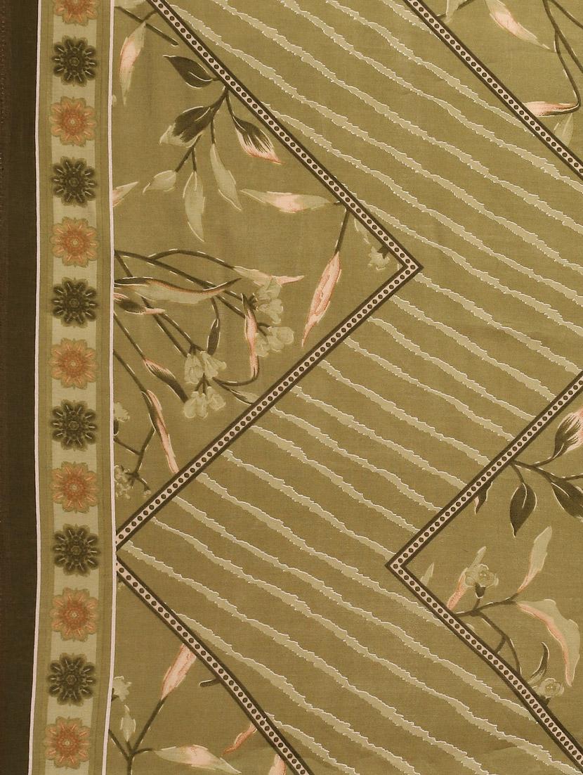 olive rayon kurta dupatta set - 21221603 - Standard Image - 7