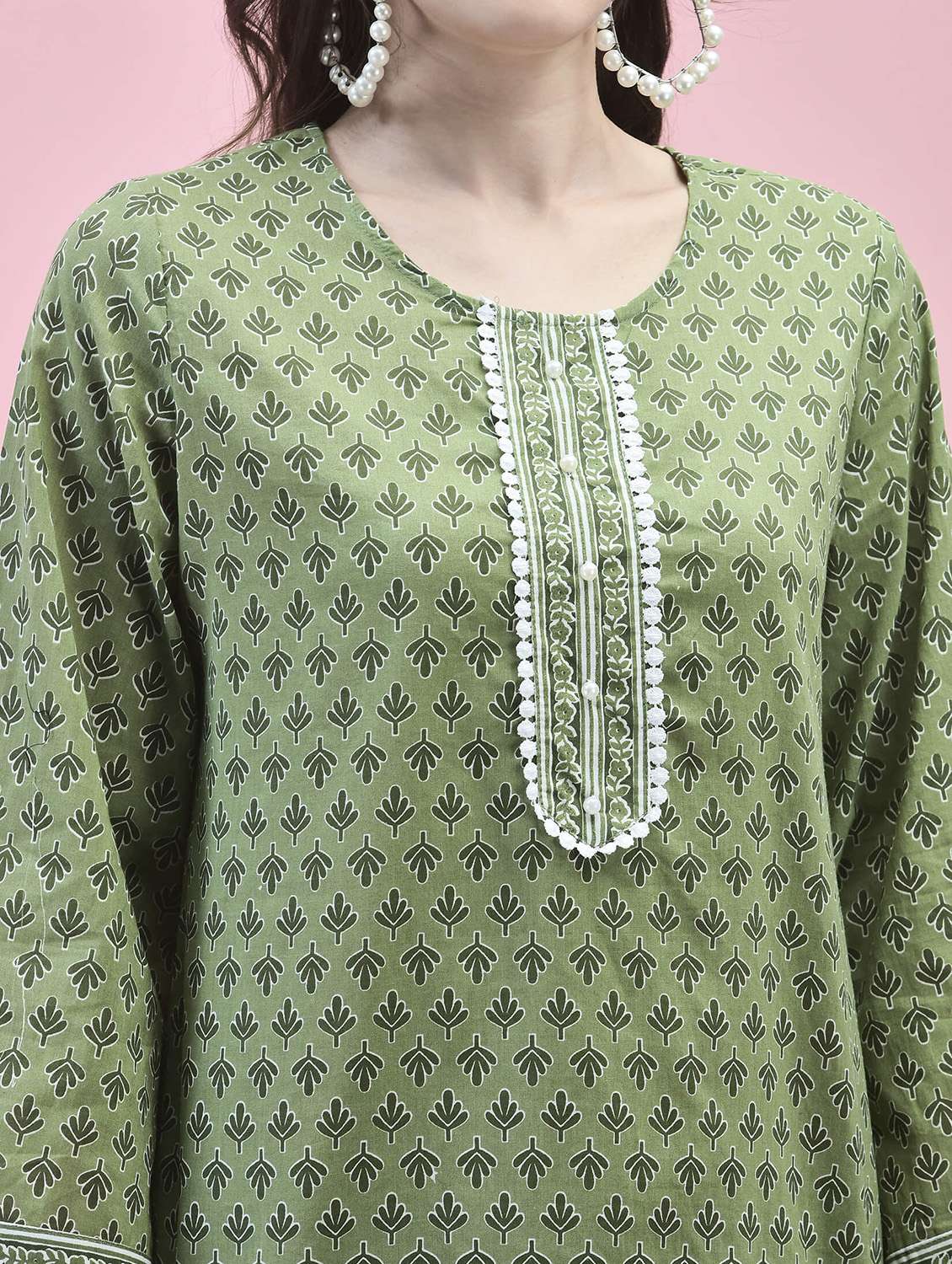 women kurta pant set with dupatta - 21221814 -  Standard Image - 7