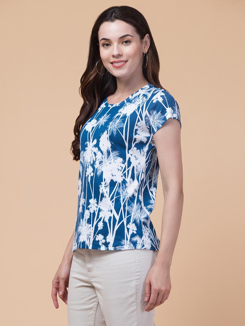 tropical printed t-shirt - 21222670 - Standard Image - 2