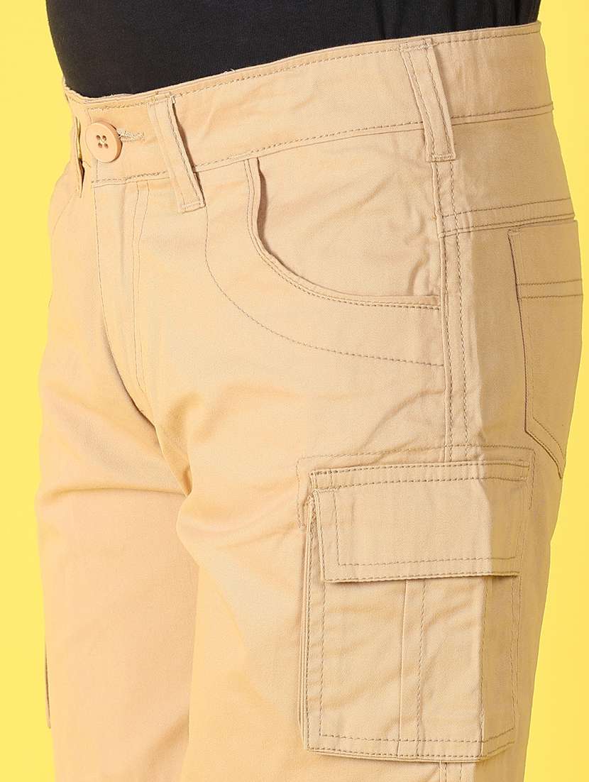 boys beige cotton shorts  - 21222839 -  Standard Image - 2
