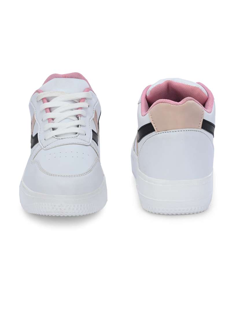 multi colored synthetic laceup casual shoes - 21223647 -  Standard Image - 2