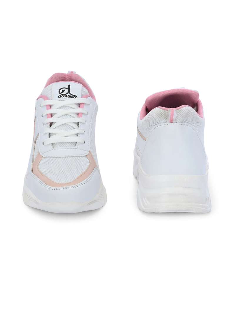 multi colored synthetic laceup casual shoes - 21223648 -  Standard Image - 2