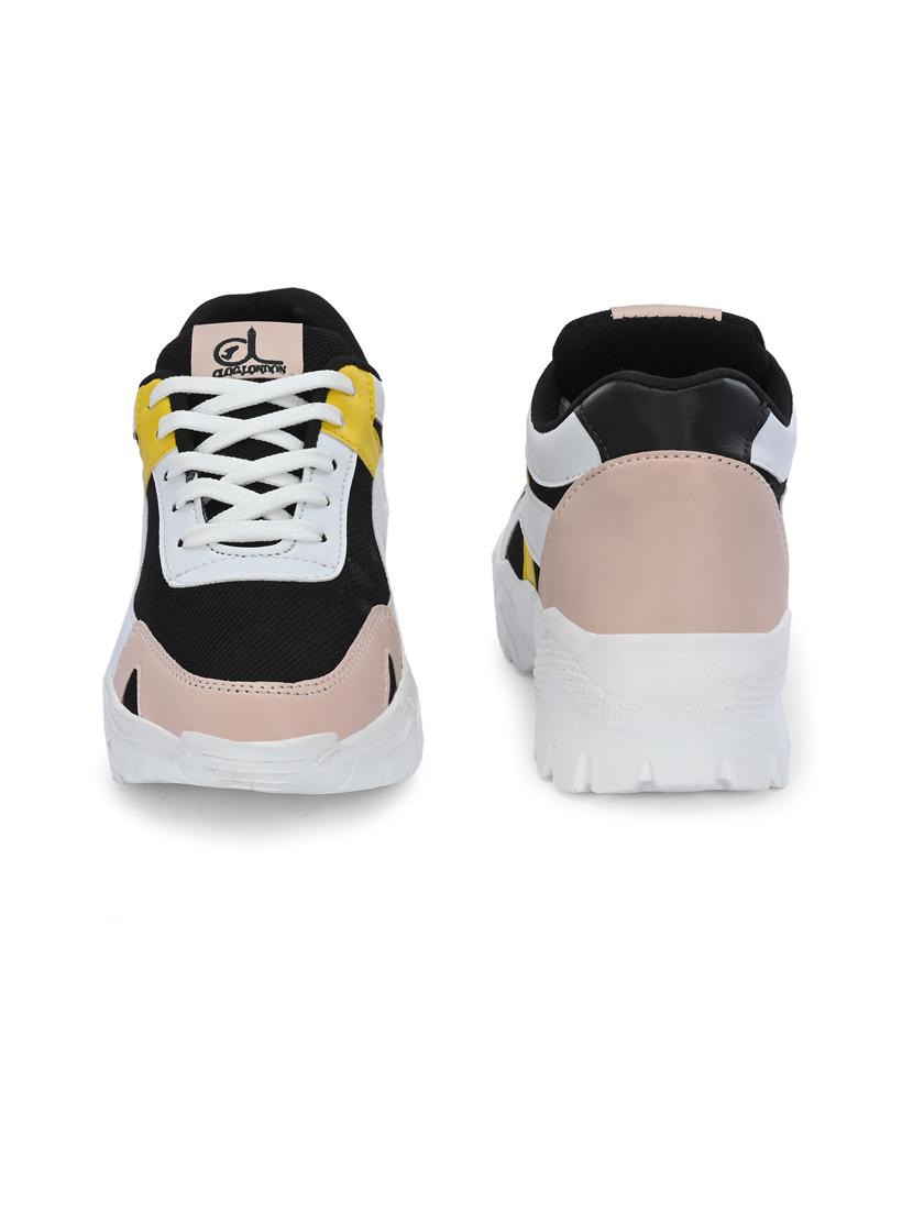 multi colored synthetic laceup casual shoes - 21223652 -  Standard Image - 2