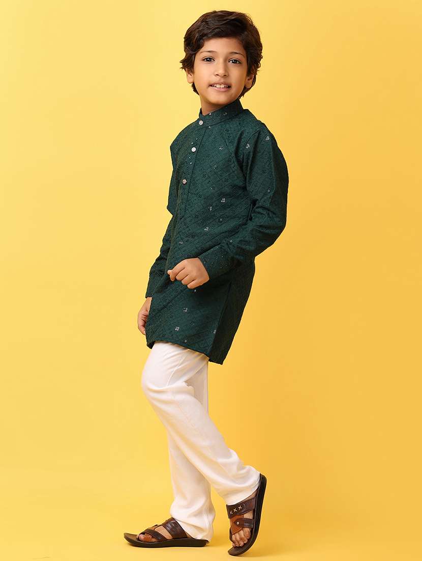 men self-designed kurta set - 21226843 -  Standard Image - 2