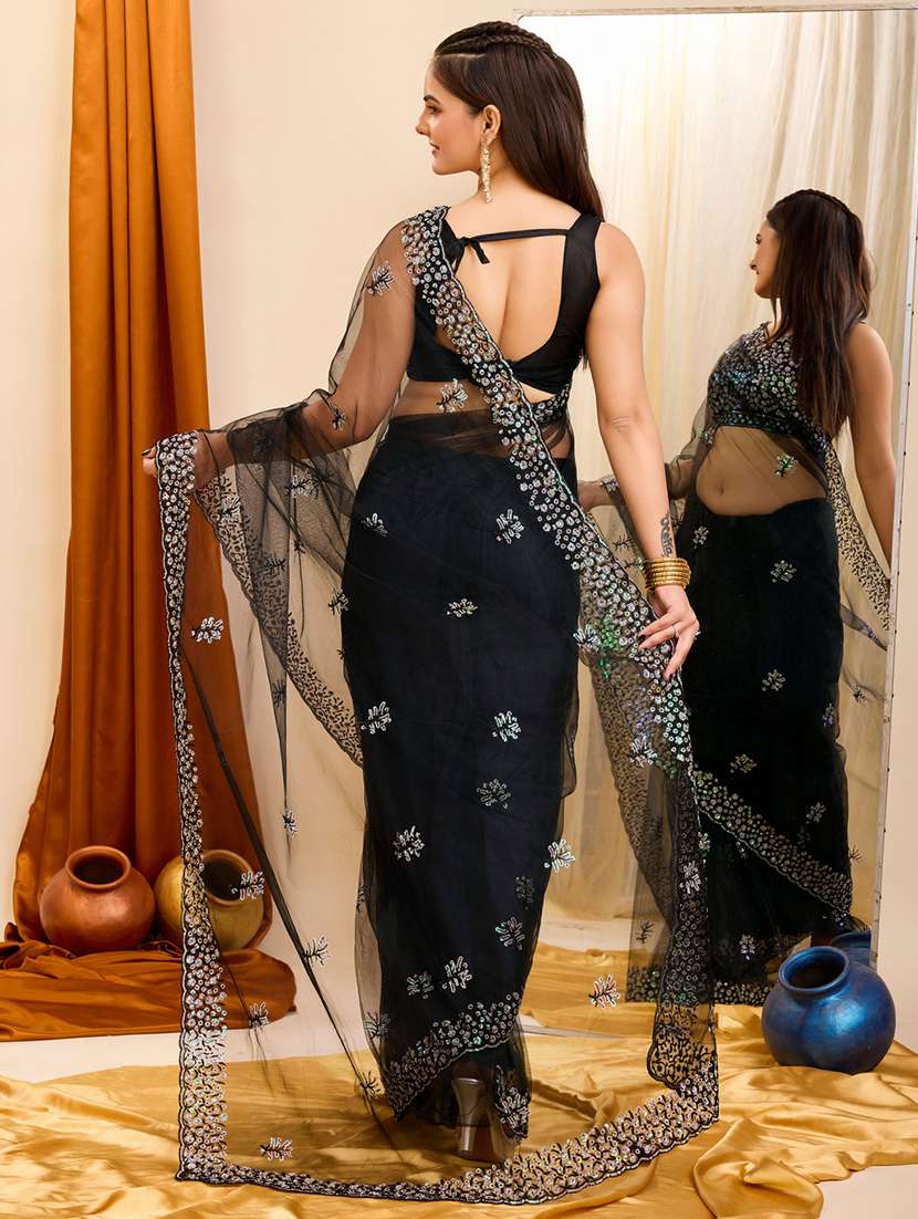 women embroidered saree - 21227231 -  Standard Image - 2