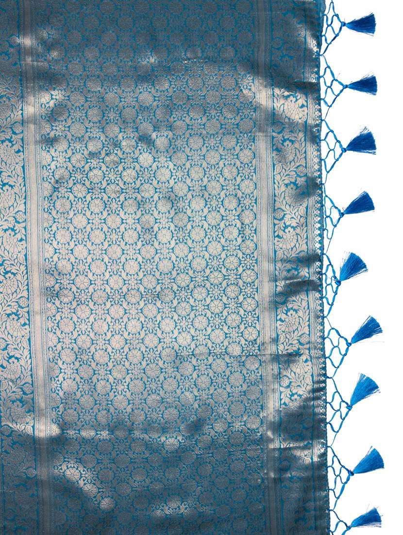 women self design banarasi saree with blouse - 21227332 - Standard Image - 2