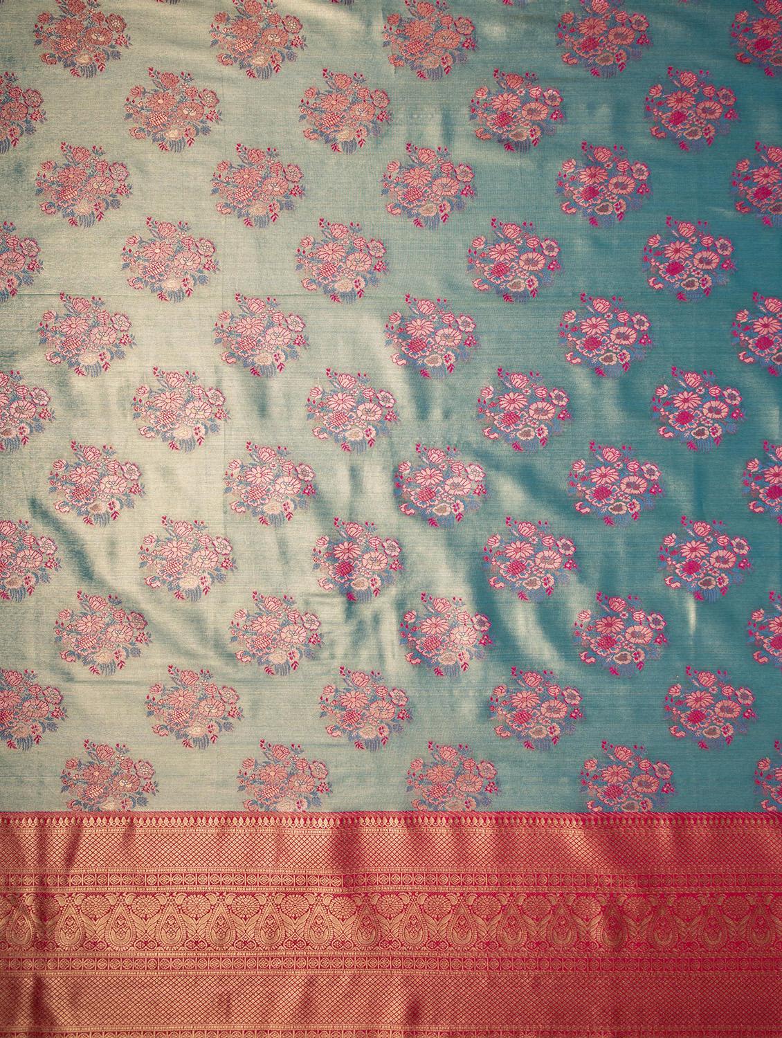 women self design kanjivaram saree with blouse - 21227688 - Standard Image - 2
