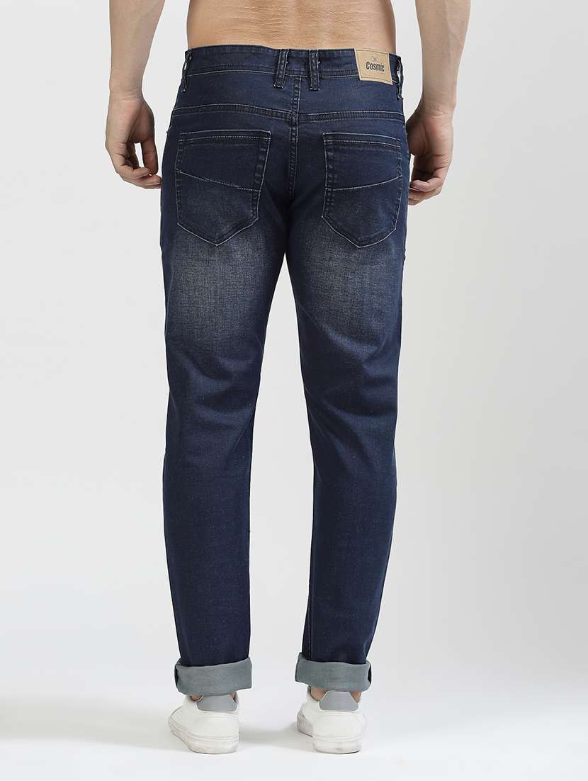 blue cotton blend jeans - 21228257 -  Standard Image - 2