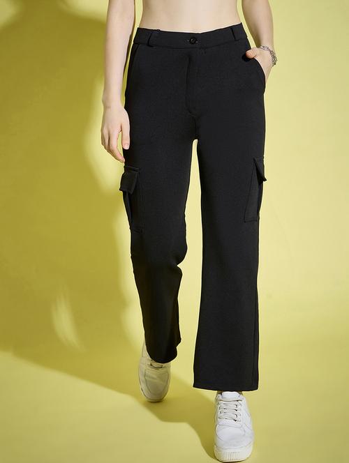 women high-rise solid cargo - 21229030 - Standard Image - 0