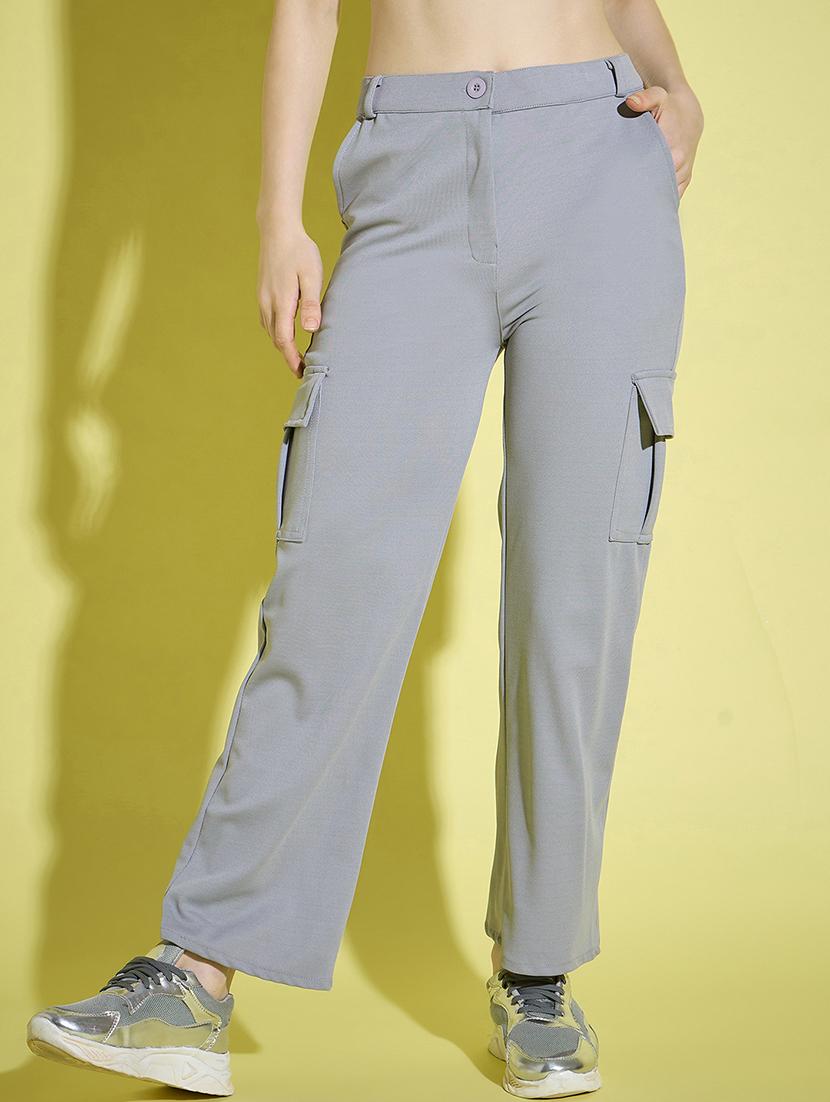 women high-rise solid cargo - 21229033 - Zoom Image - 0