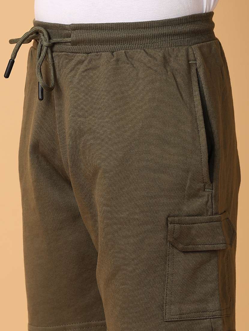 boys cotton solids shorts - 21230208 -  Standard Image - 7