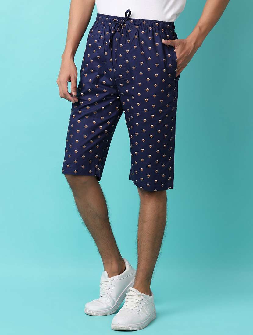 men mid rise printed three - fourth - 21230231 -  Standard Image - 2