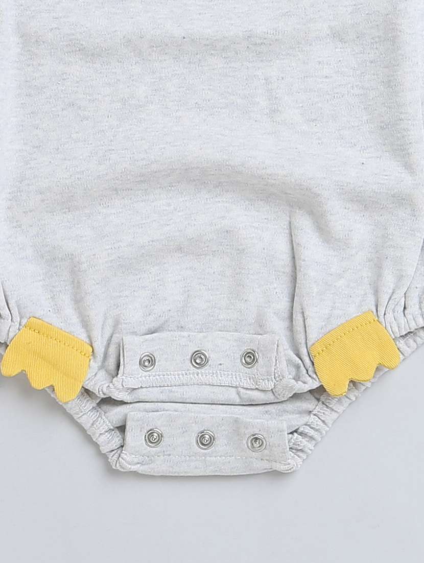 grey cotton onesie - 21232310 -  Standard Image - 2