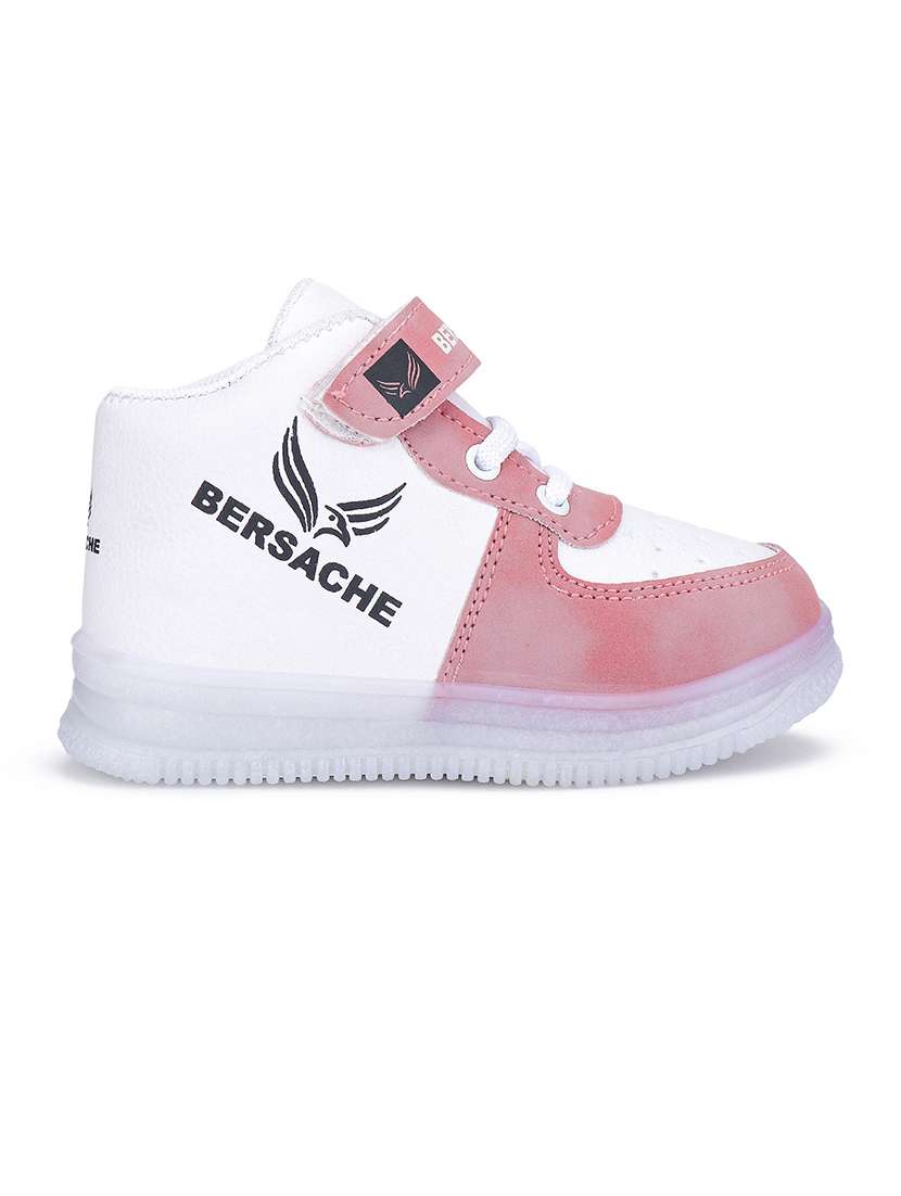pink & white canvas sports shoes - 21232713 -  Standard Image - 2