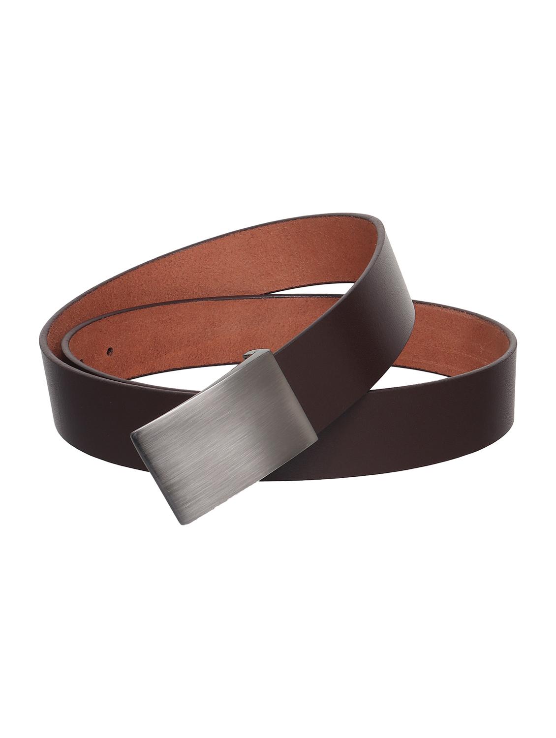 brown leather belt - 21232796 - Zoom Image - 0