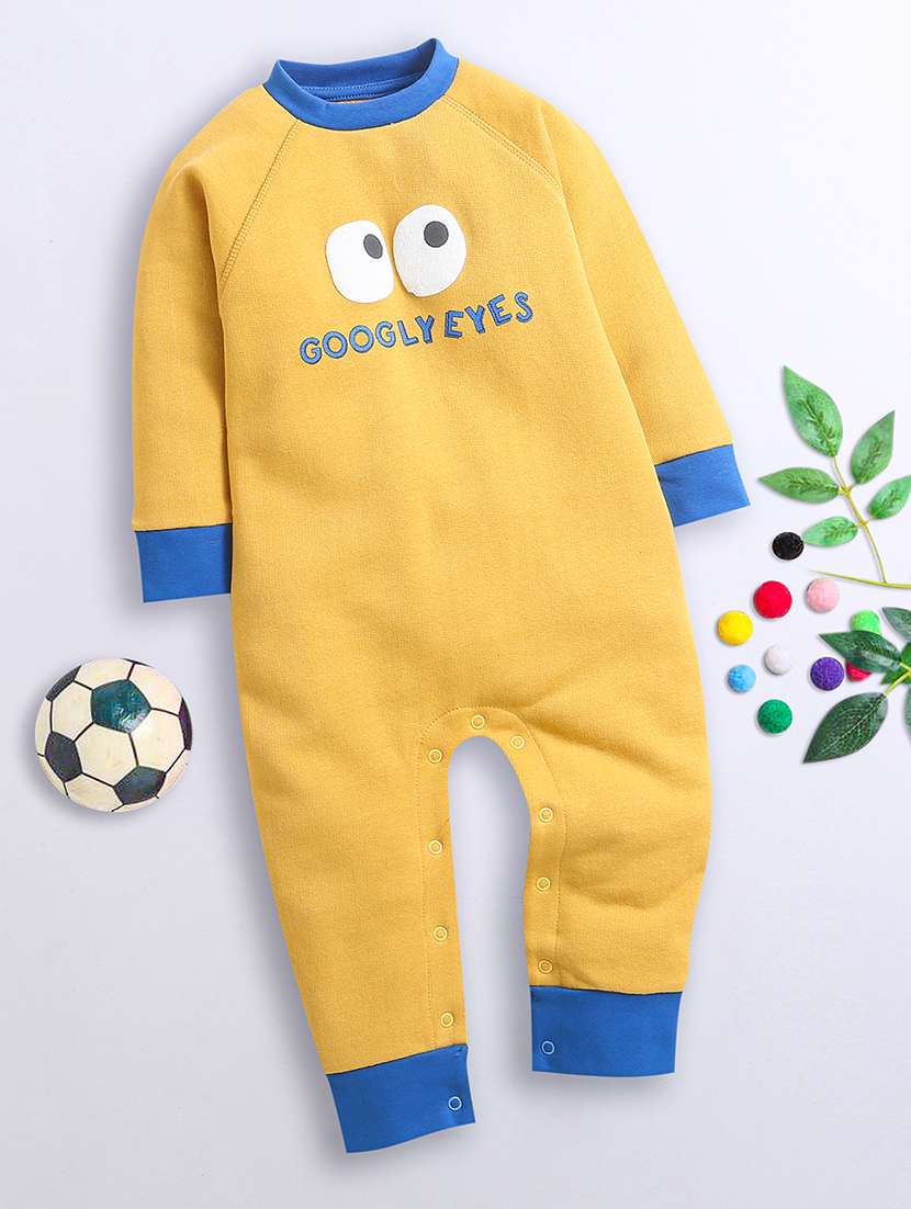 yellow cotton romper