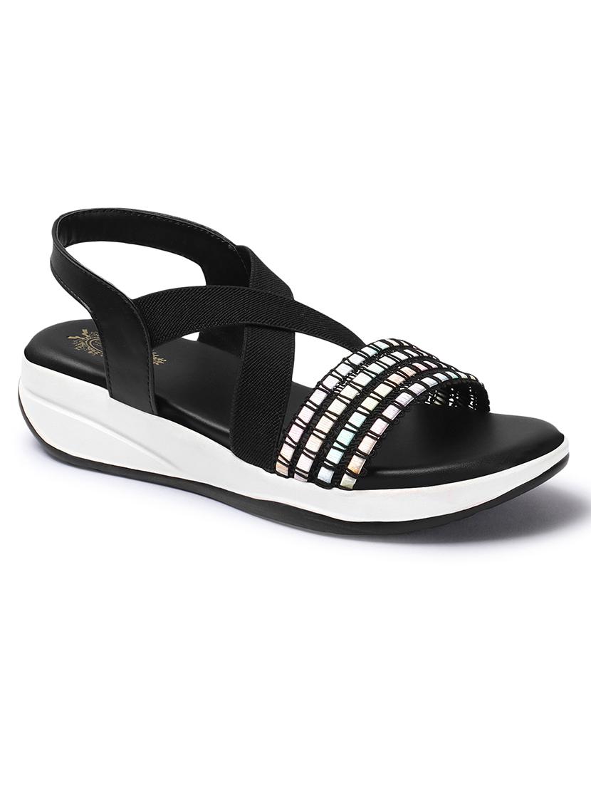 black slip on wedge - 21233171 - Standard Image - 2