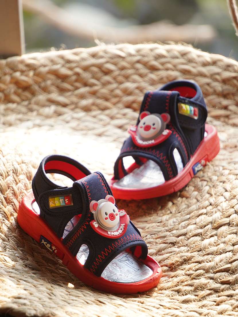 navy blue rubber sandal