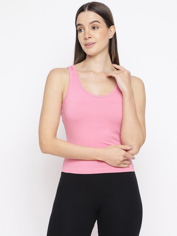 pink cotton camisole - 21235851 - Zoom Image - 0