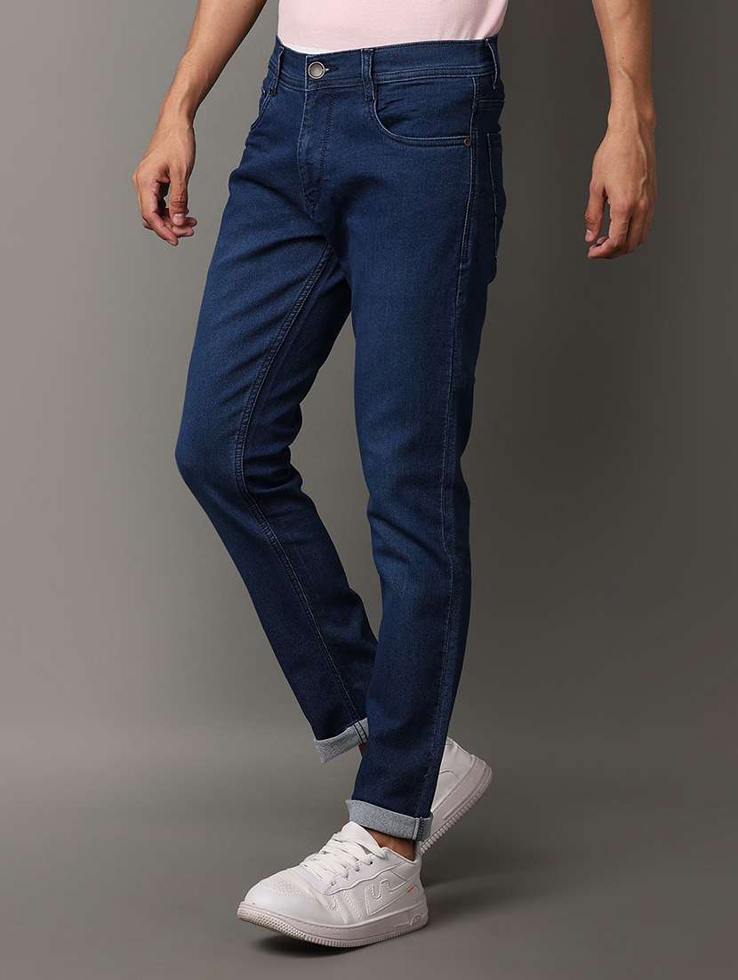 men washed mid rise full length jeans - 21236130 -  Standard Image - 2