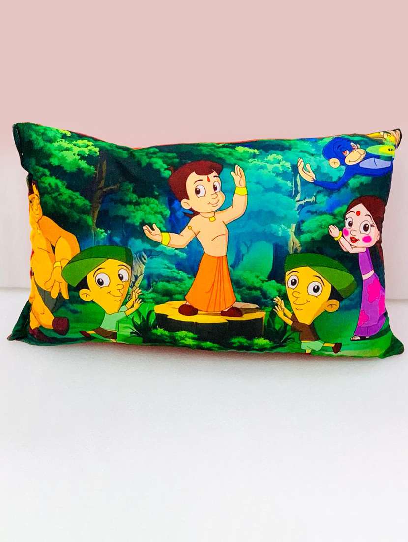 inpout microfibre filled cushion for kids