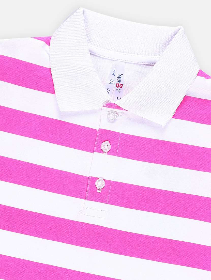 girl striped short sleeves tee - 21237024 -  Standard Image - 2