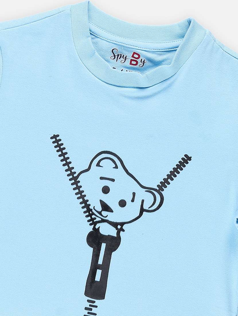 girl printed short sleeves tee - 21237026 -  Standard Image - 2
