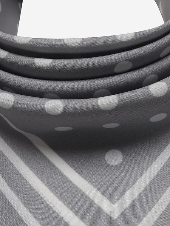 women polka dots printed scarves - 21237289 - Standard Image - 2