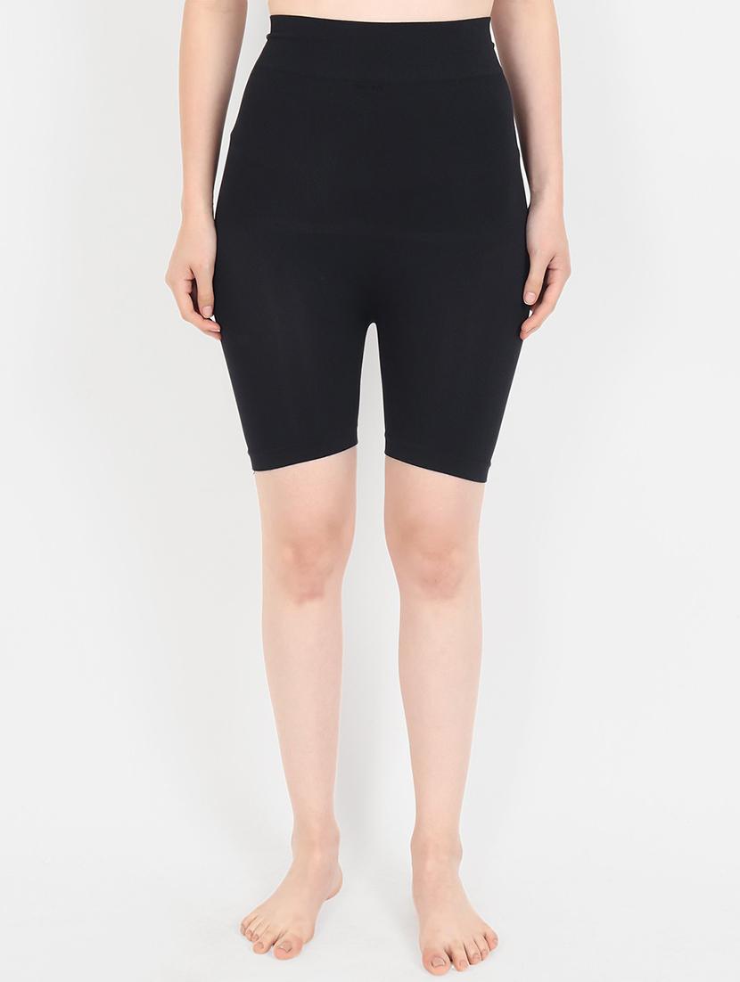 black polyester thigh shapewear - 21237359 - Zoom Image - 0