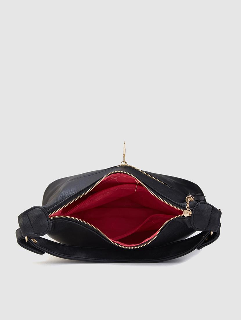 women black leatherette (pu) handbag - 21237582 - Standard Image - 2