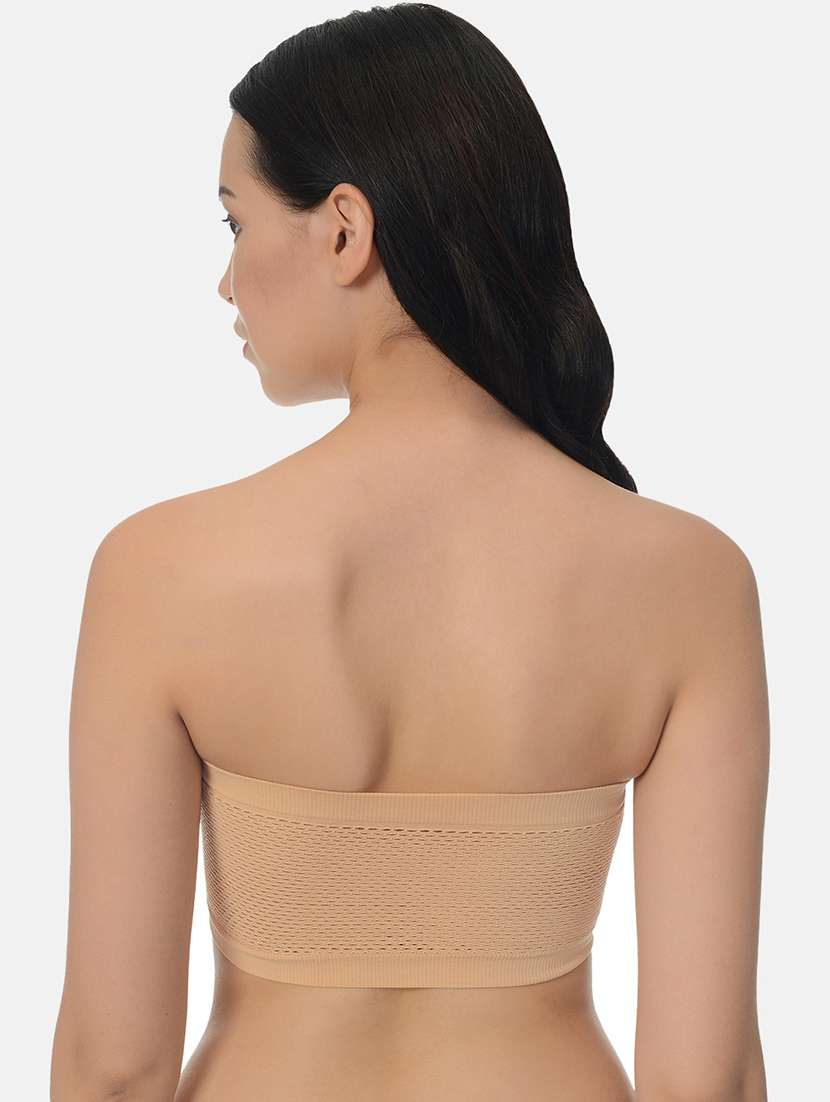 women multicolored set of 3 solid tube bra - 21239360 -  Standard Image - 7