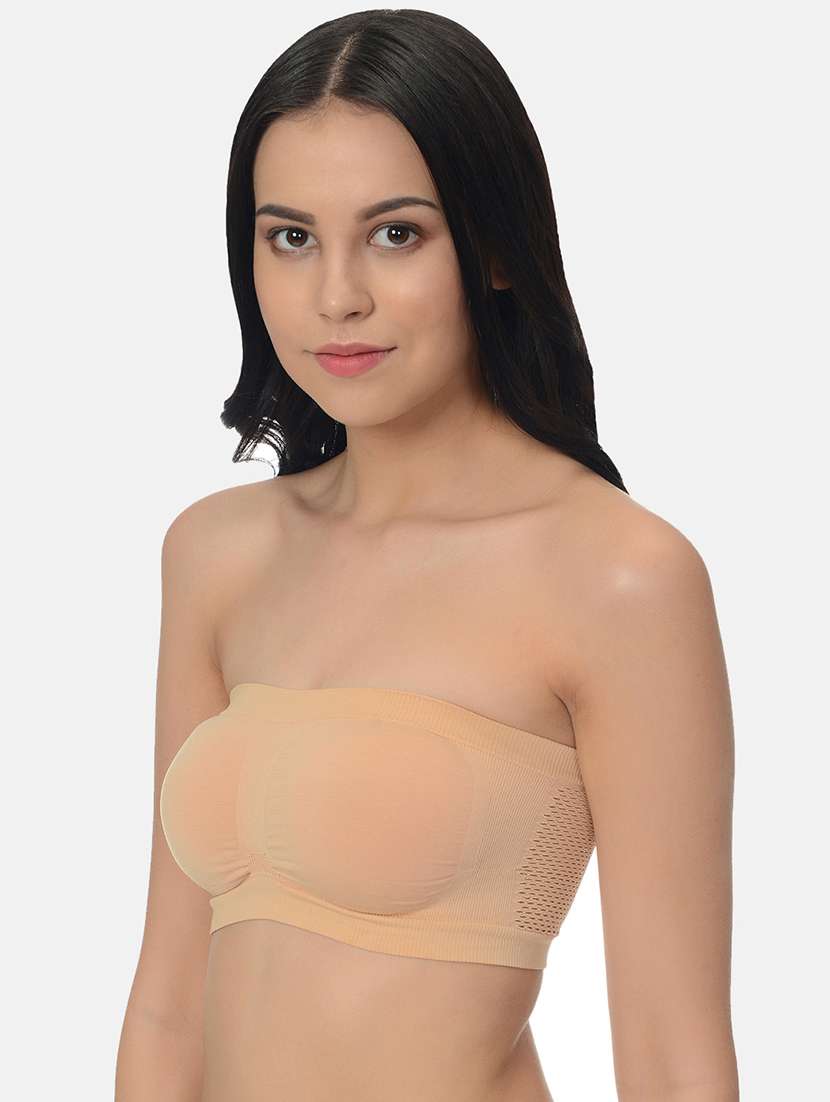 women multicolored set of 2 solid tube bra - 21239362 - Standard Image - 2
