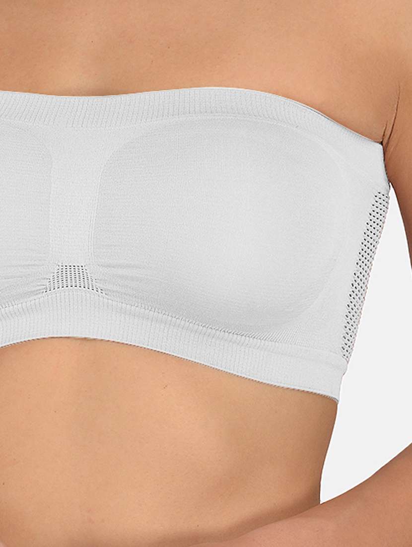 women multicolored set of 2 solid tube bra - 21239366 -  Standard Image - 7