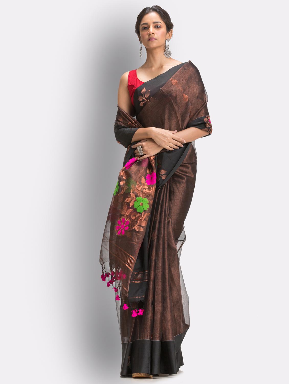women handloom saree - 21241716 - Standard Image - 2