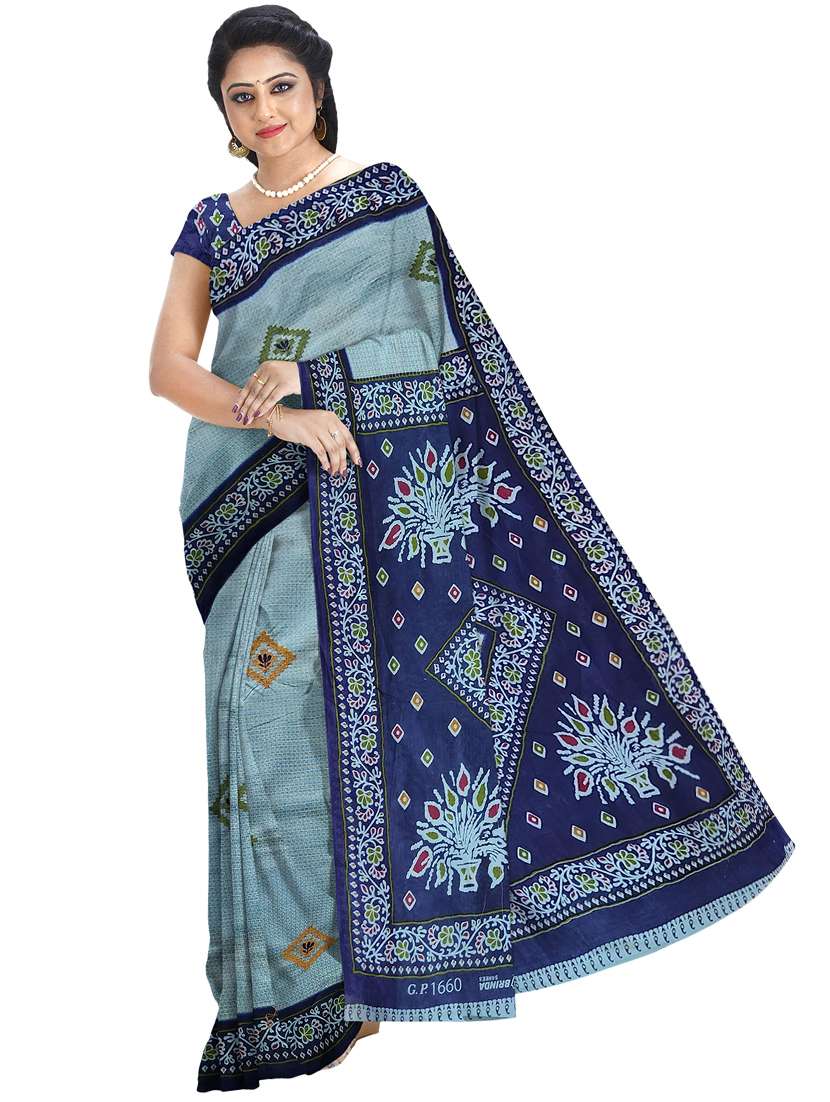 women self design handloom saree with blouse