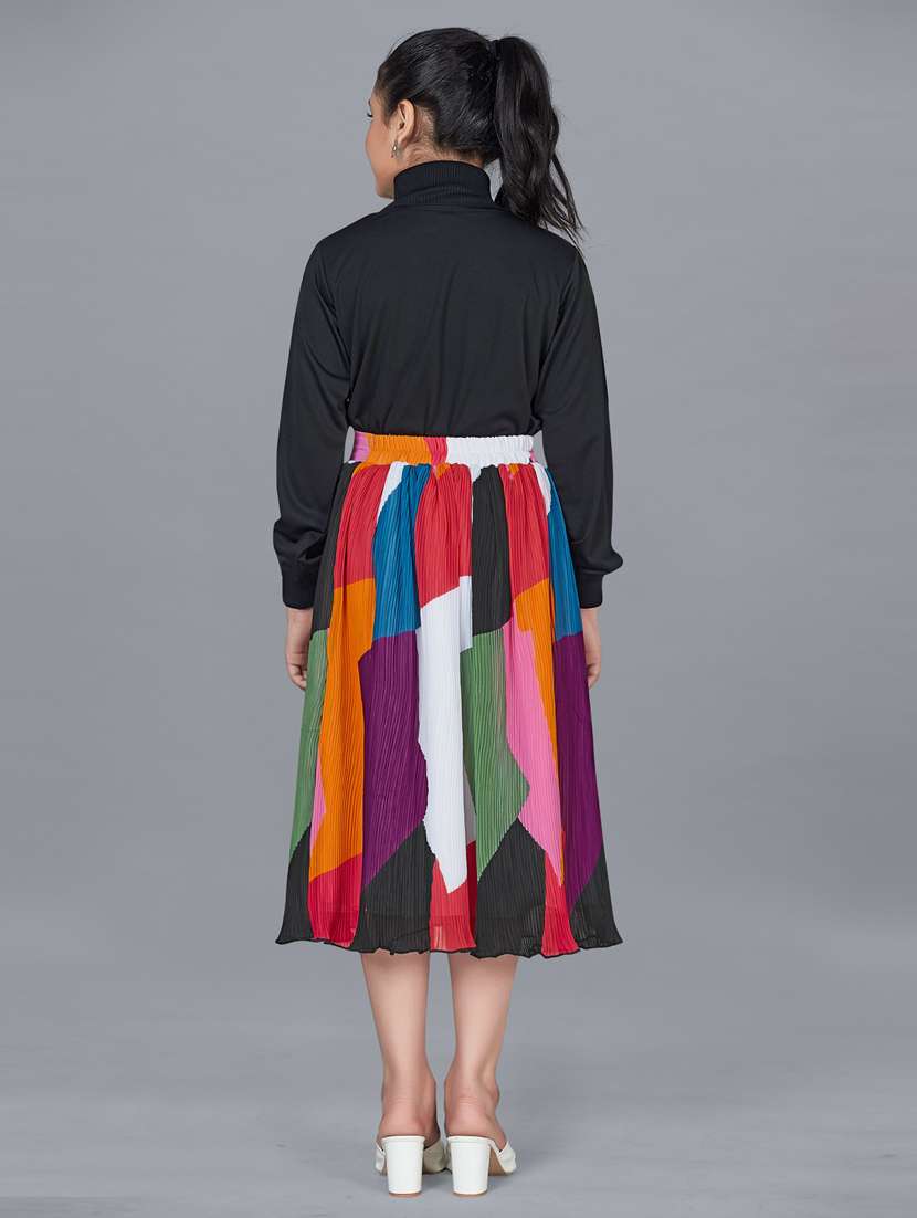 girls solids skirt top - 21243102 - Standard Image - 2