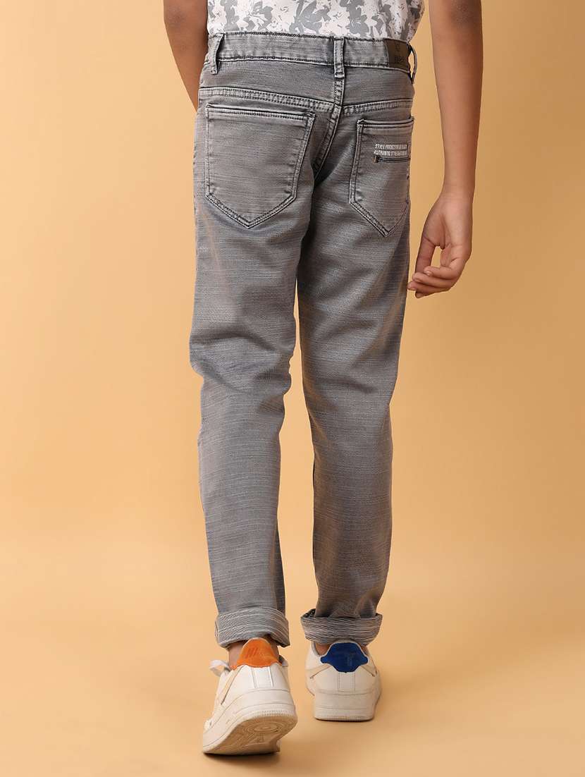 boys grey plain jean - 21244244 -  Standard Image - 2