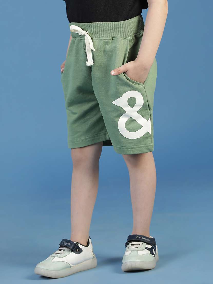boys mid rise cotton shorts  - 21246751 -  Standard Image - 2