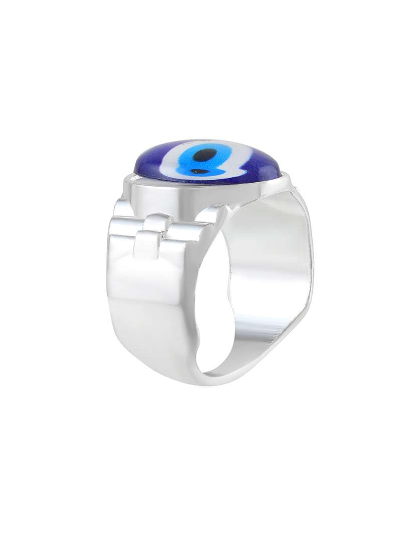 silver brass finger ring - 21246752 -  Standard Image - 2